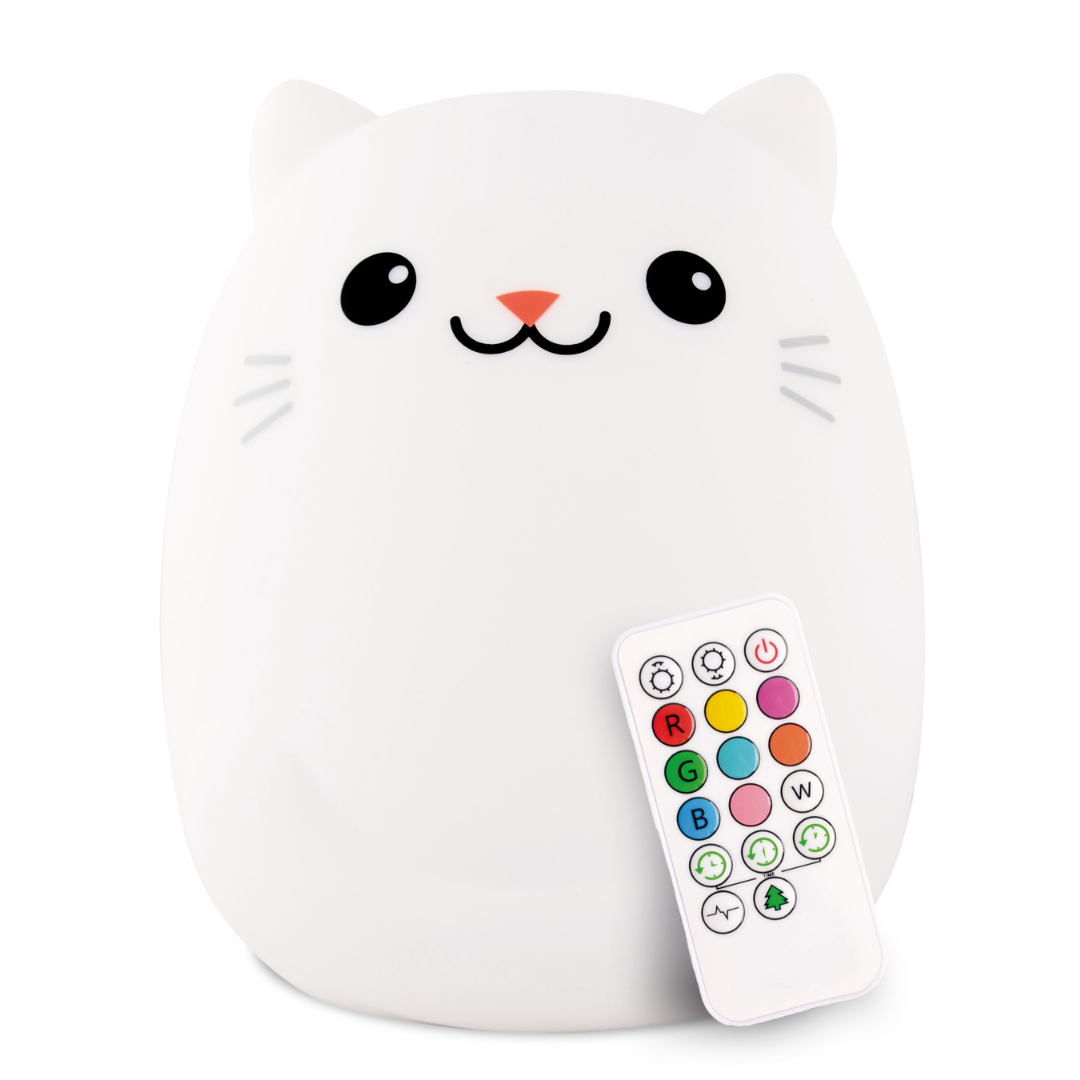 LumiPets® Clive the Cat- Children's Touch Night Light