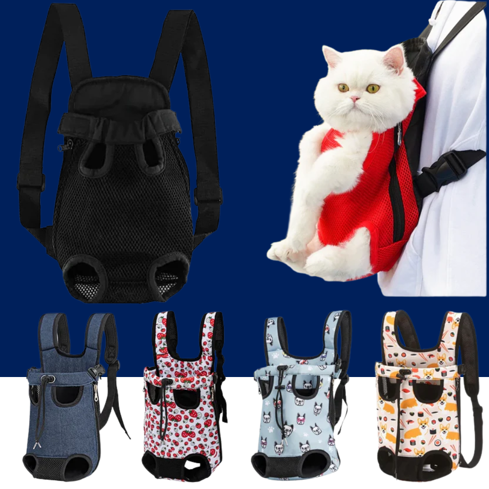Breathable Cat Backpack Carrier for Outdoor Adventures