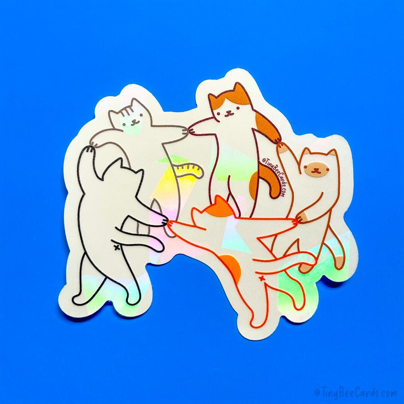 Matisse The Dance Cats Classic Art Suncatcher Decal