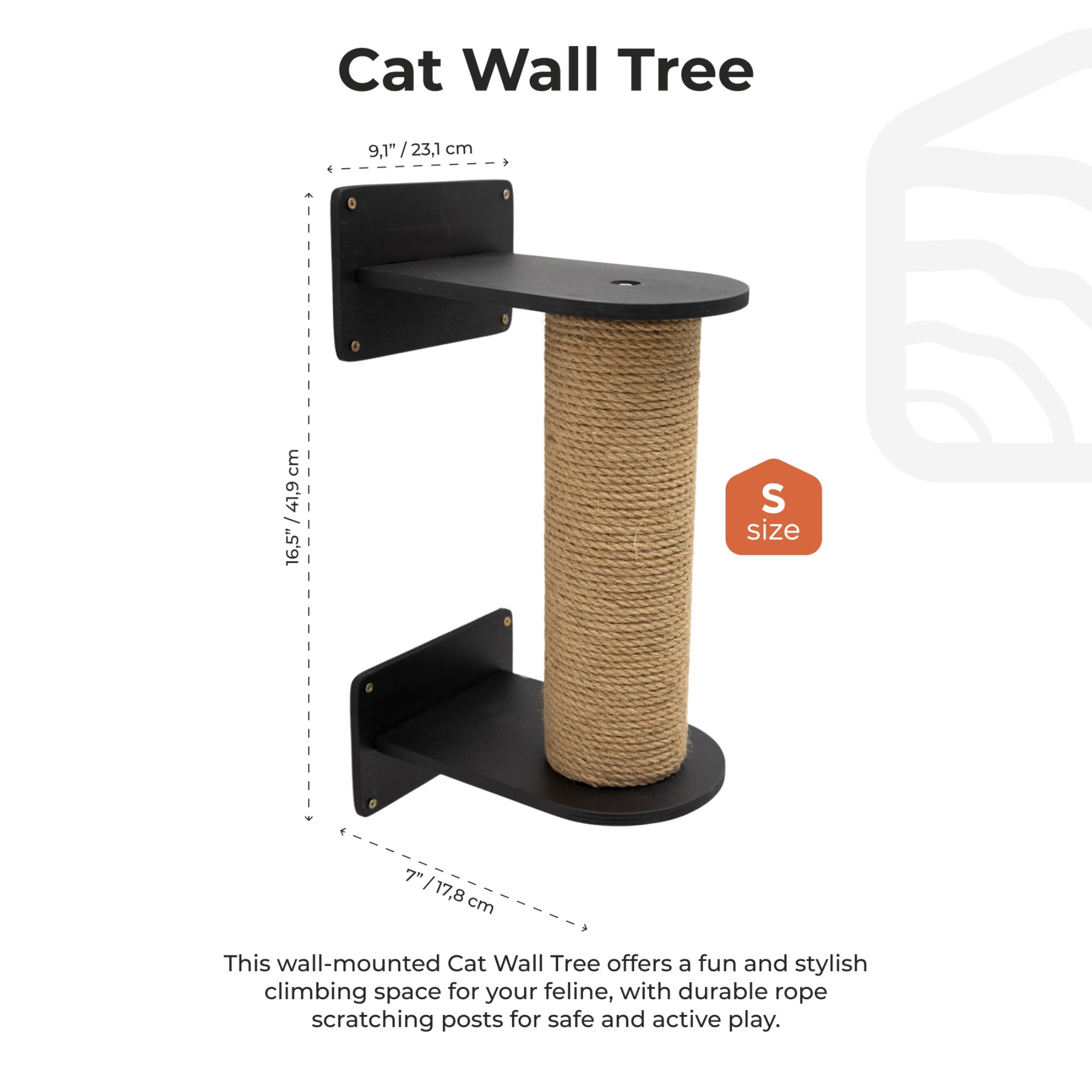 Small Cat Tree – Black
